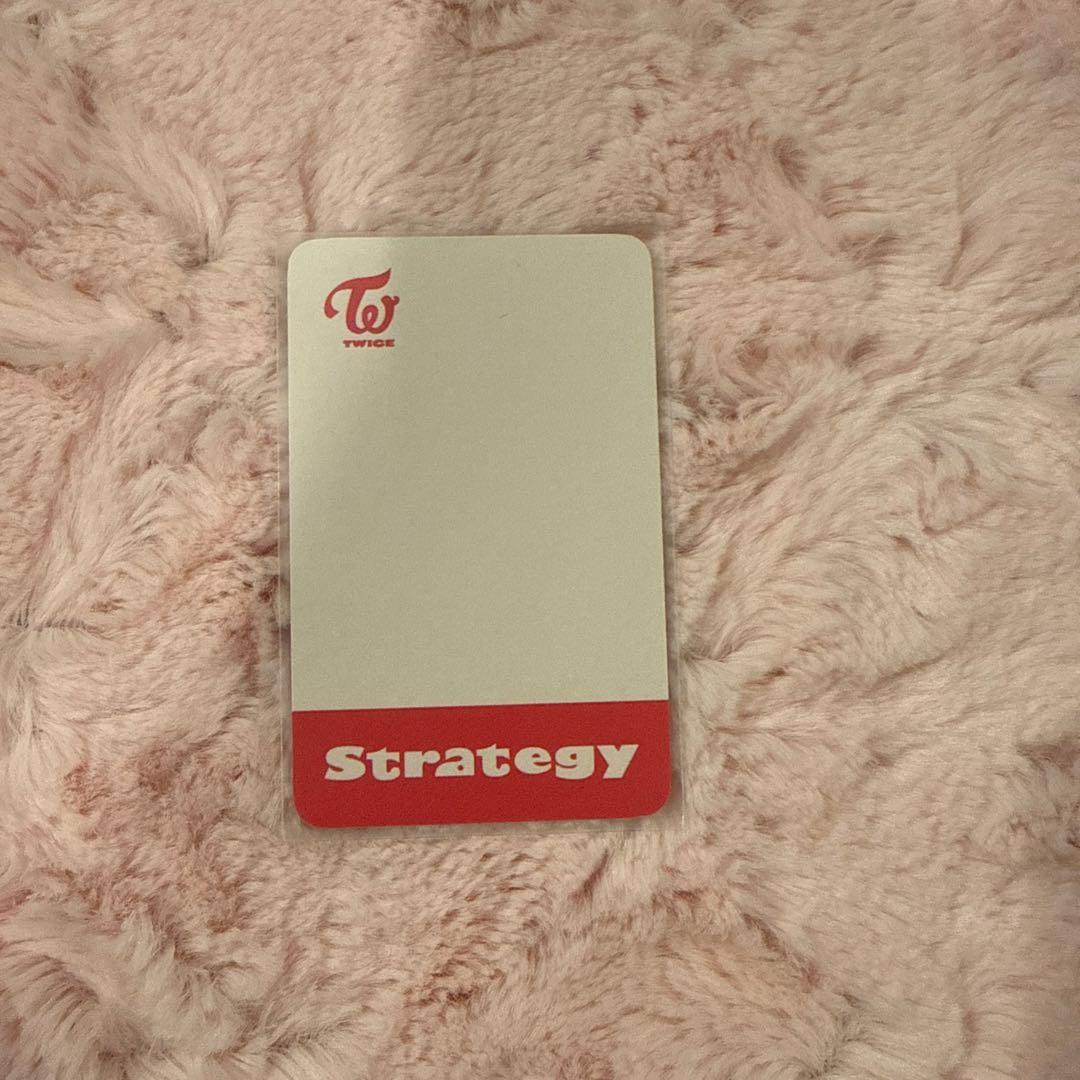 TWICE ジヒョStrategyポップアップトレカ - メルカリ