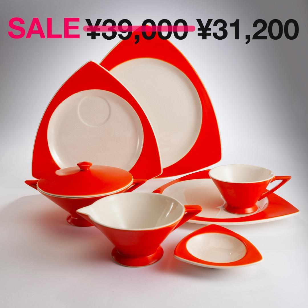 ヴィンテージ (アールデコ）ランチョンセット