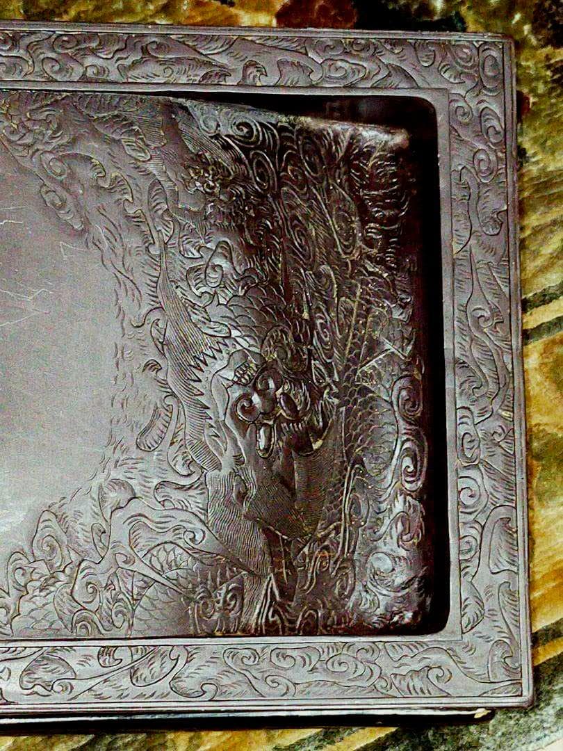 ♥中国硯太子硯大型8kg古玩骨董品