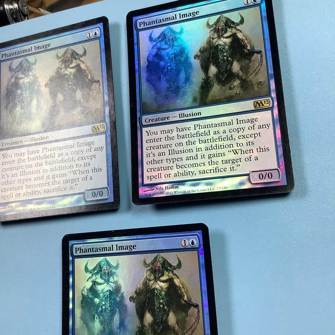 幻影の像/Phantasmal Image  M12英語foil3枚セット