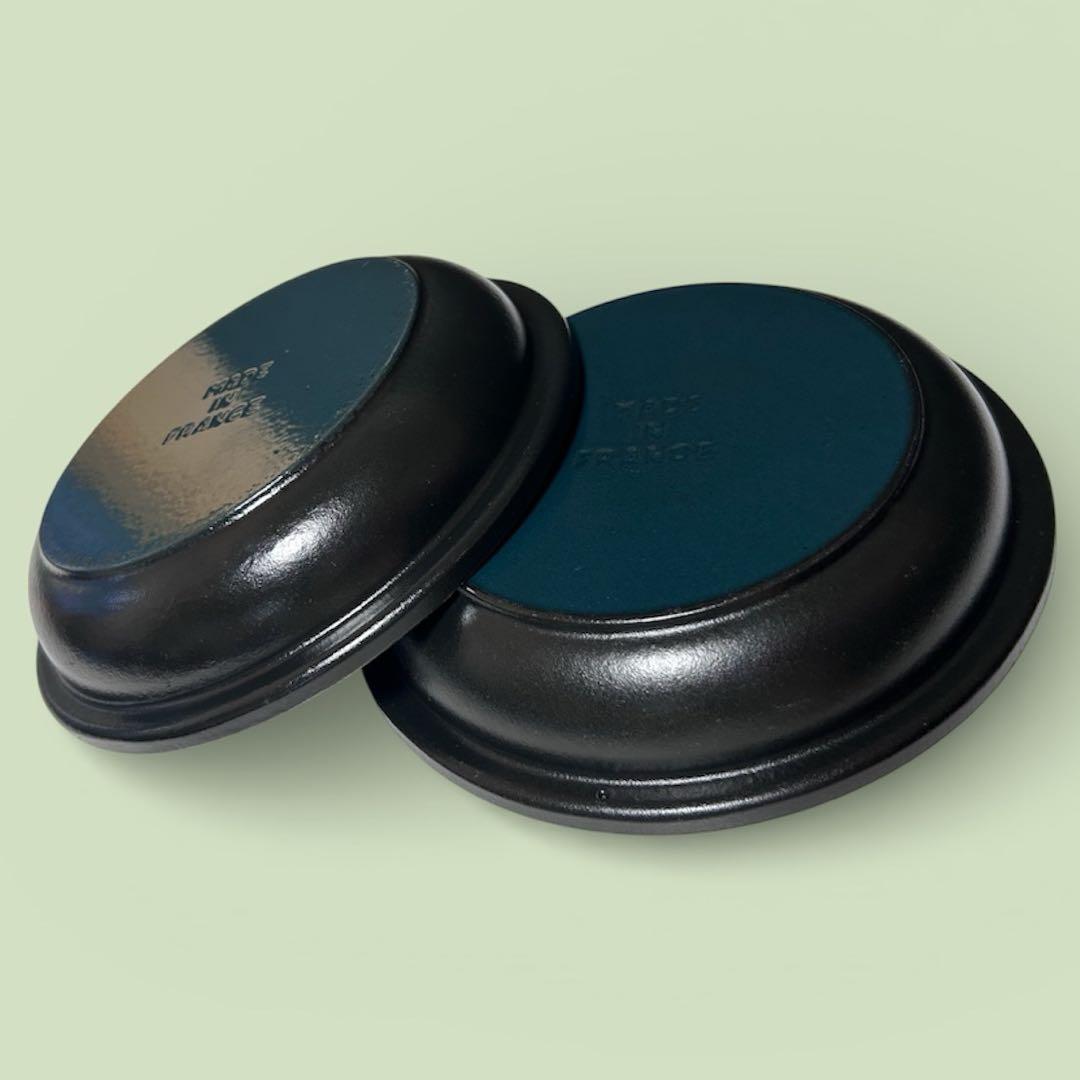 staub 鋳物プレート 2枚（20.5cm）ストウブ フライパン アヒージョ