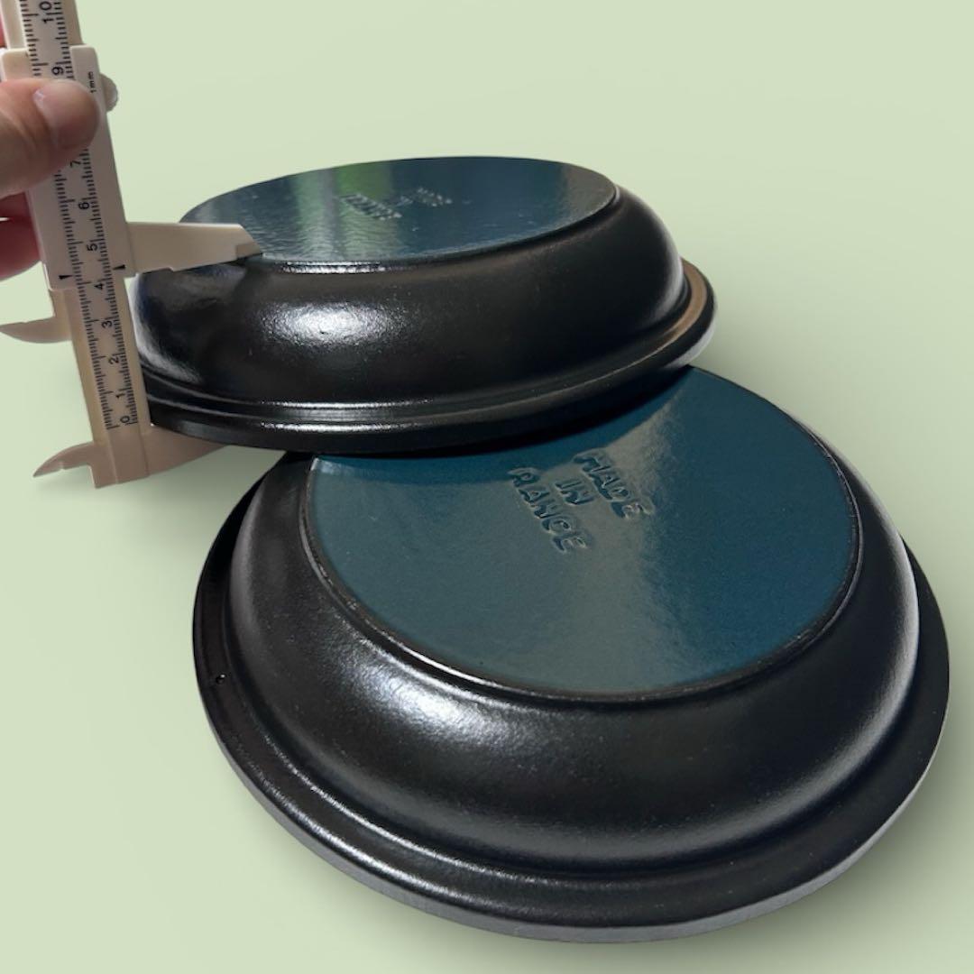 staub 鋳物プレート 2枚（20.5cm）ストウブ フライパン アヒージョ