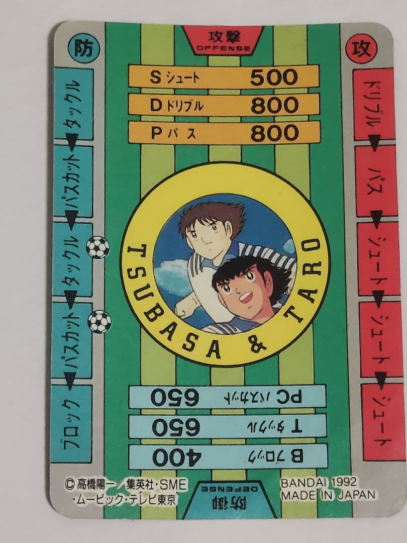 新キャプテン翼 カードダス キラ6種＋ノーマル14枚 バンダイ 1992