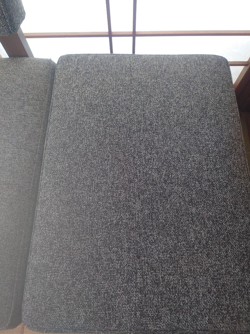 694 シギヤマ家具 伸長式カウチソファ ダイニングベンチ リビング 北欧風