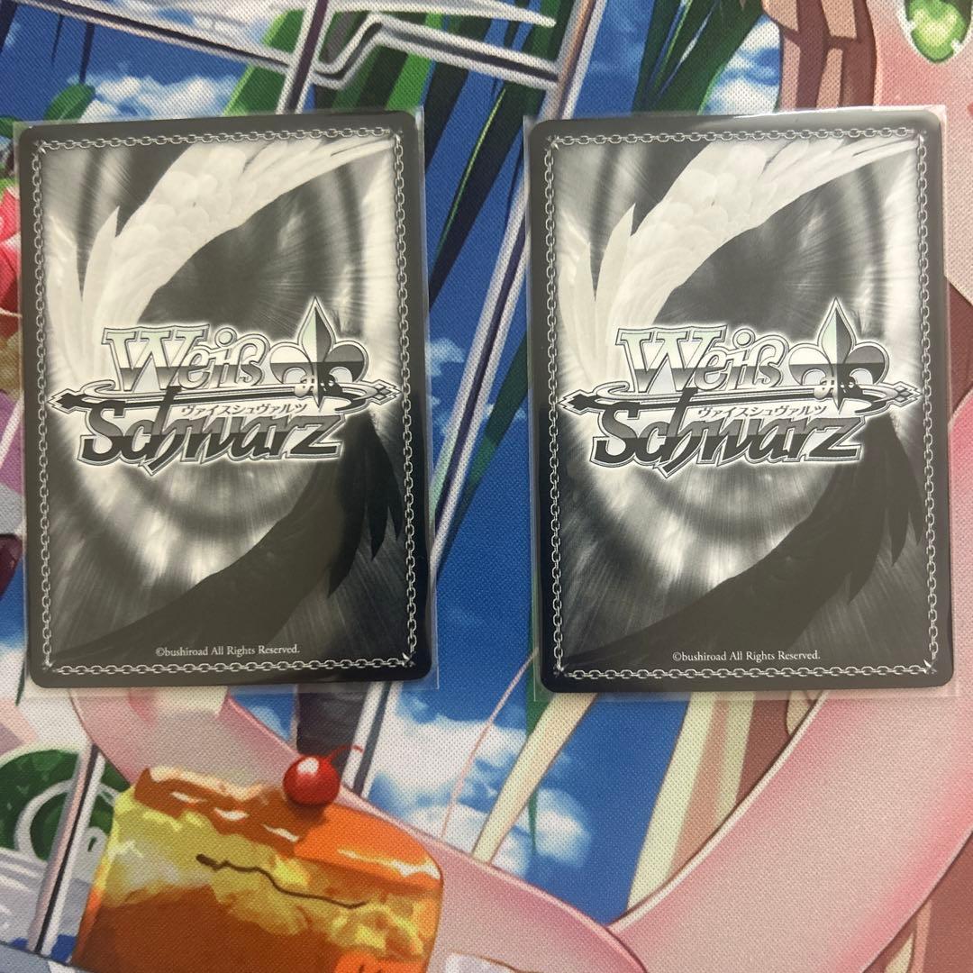 ヴァイスシュヴァルツ プリズマイリヤ　SP サイン 2枚セット