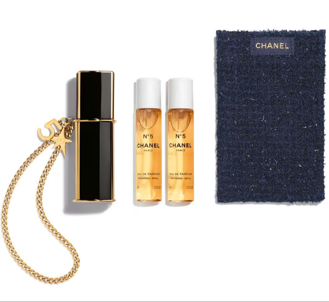 新品CHANEL No.5 オードゥ パルファム パース スプレイ コメット限定