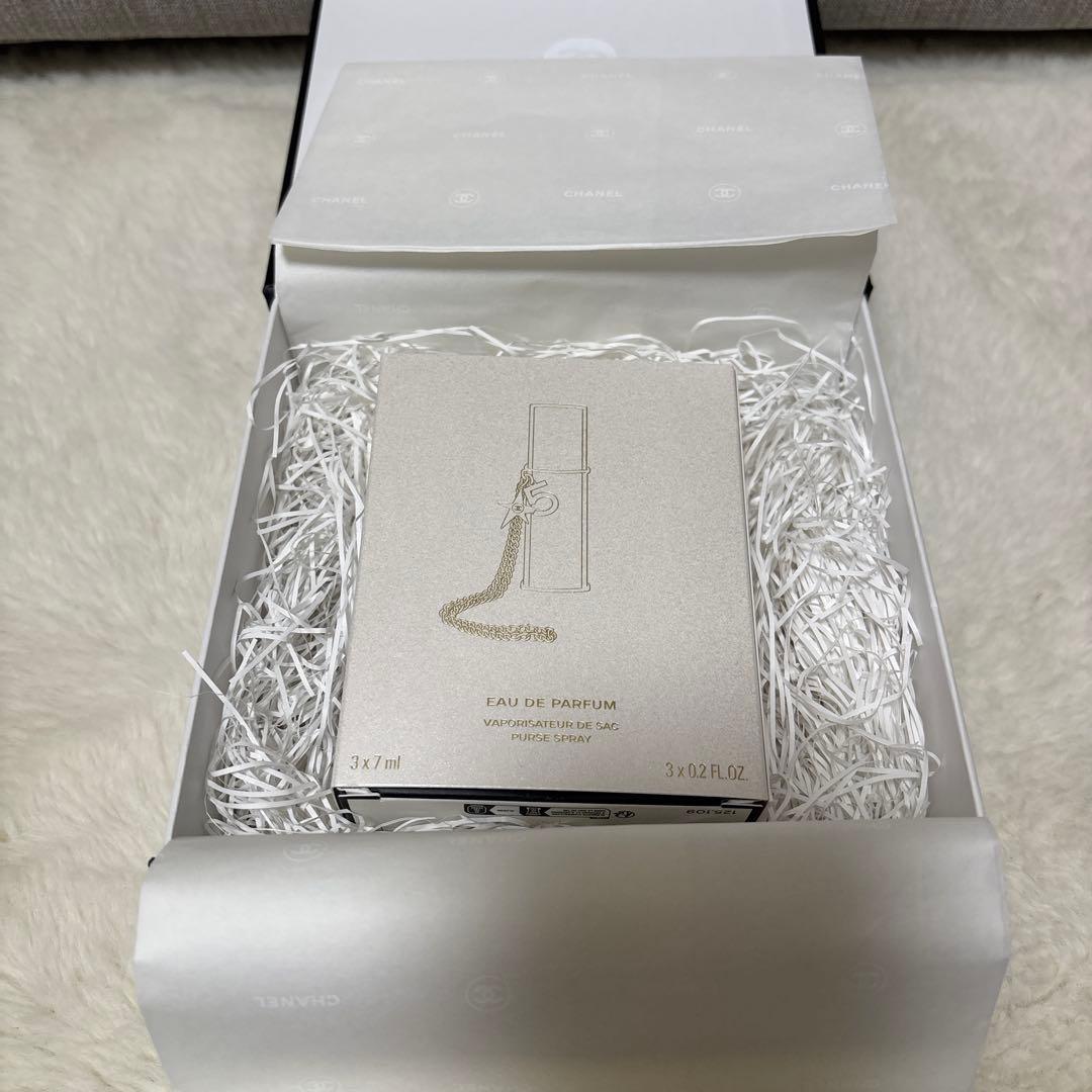 新品CHANEL No.5 オードゥ パルファム パース スプレイ コメット限定