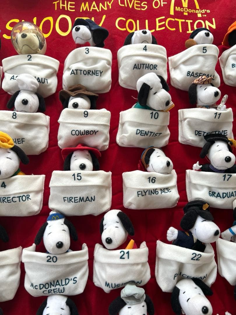 限定】マクドナルドSNOOPY 2001年スヌーピーハッピーセット