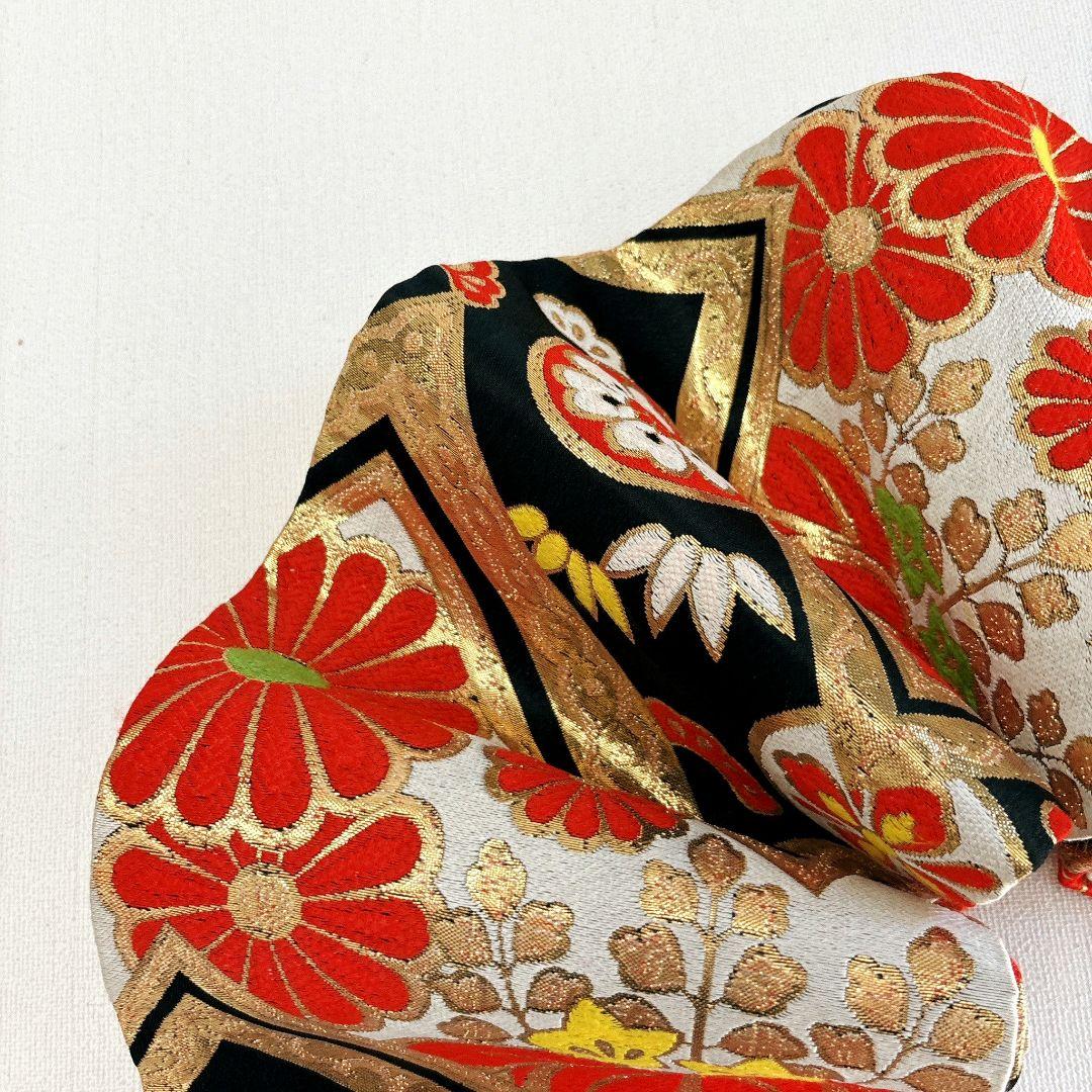 【昭和レトロ】七五三　7歳女の子　セット　小袖　サーモンピンク　5758