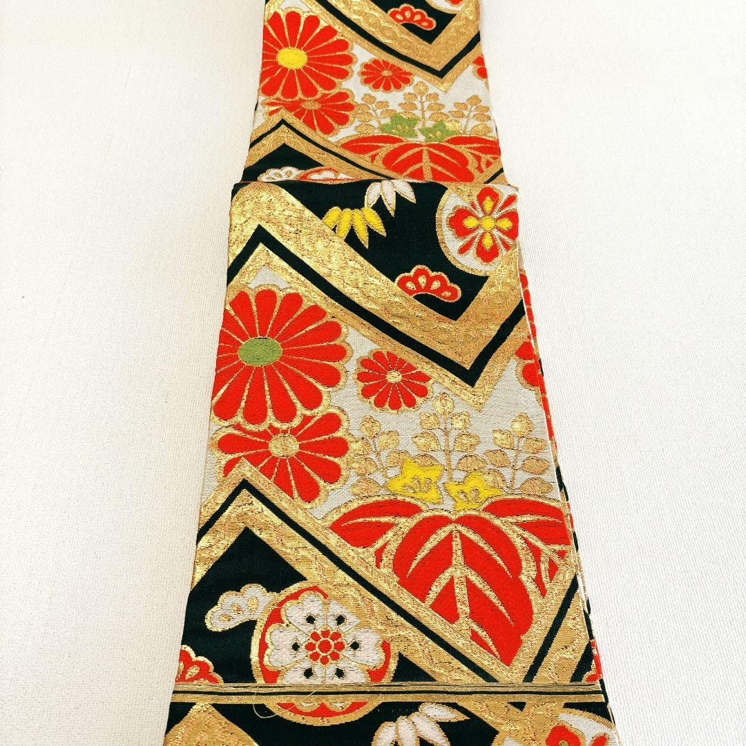 【昭和レトロ】七五三　7歳女の子　セット　小袖　サーモンピンク　5758