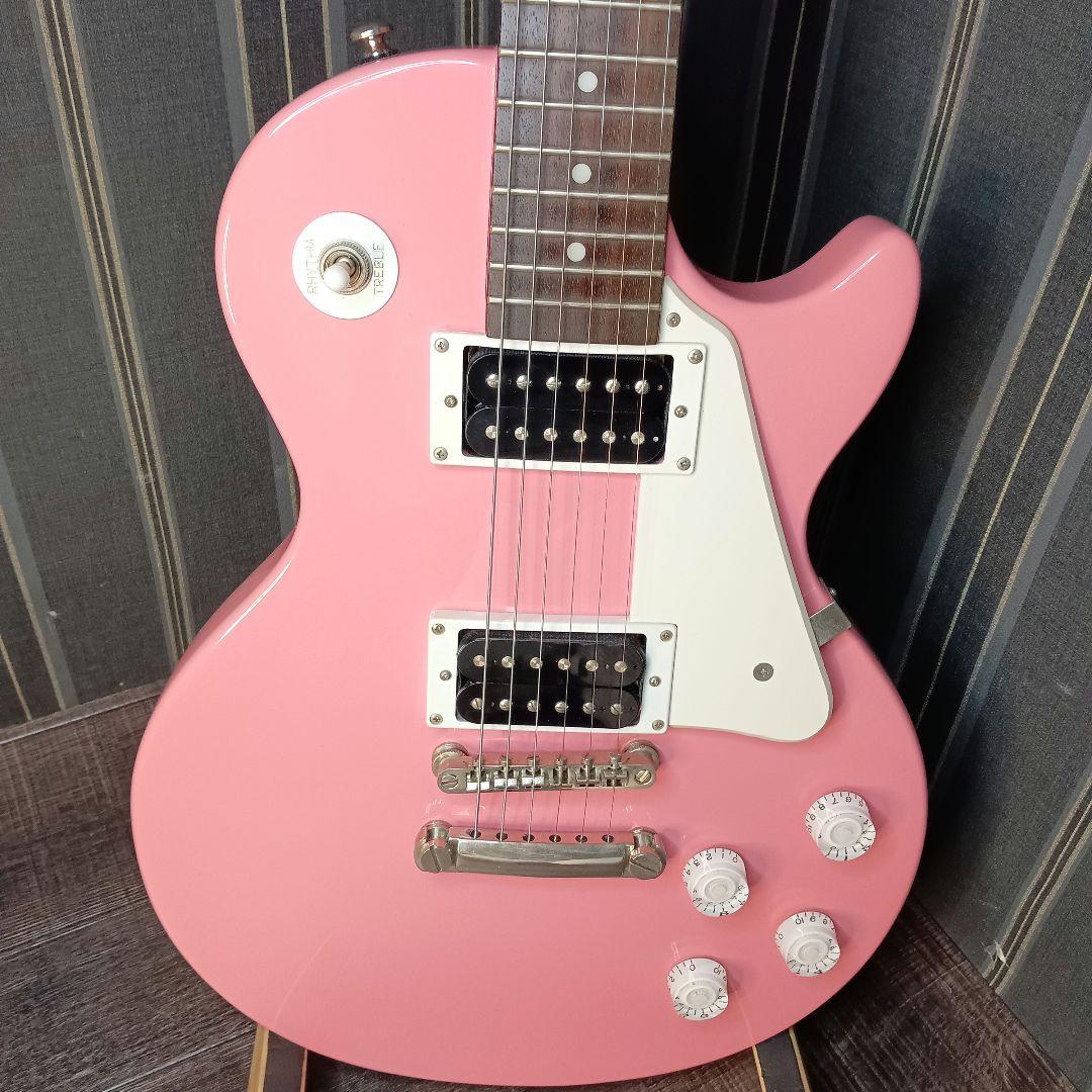 限定カラー ピンク Epiphone LesPaul 100 レスポール ギター