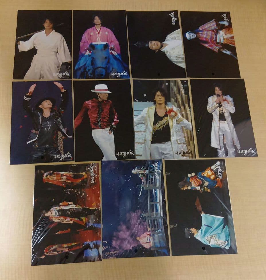 ❶ 滝沢秀明 タッキー 2007 滝沢演舞城 ステージフォト 71枚 まとめ売り