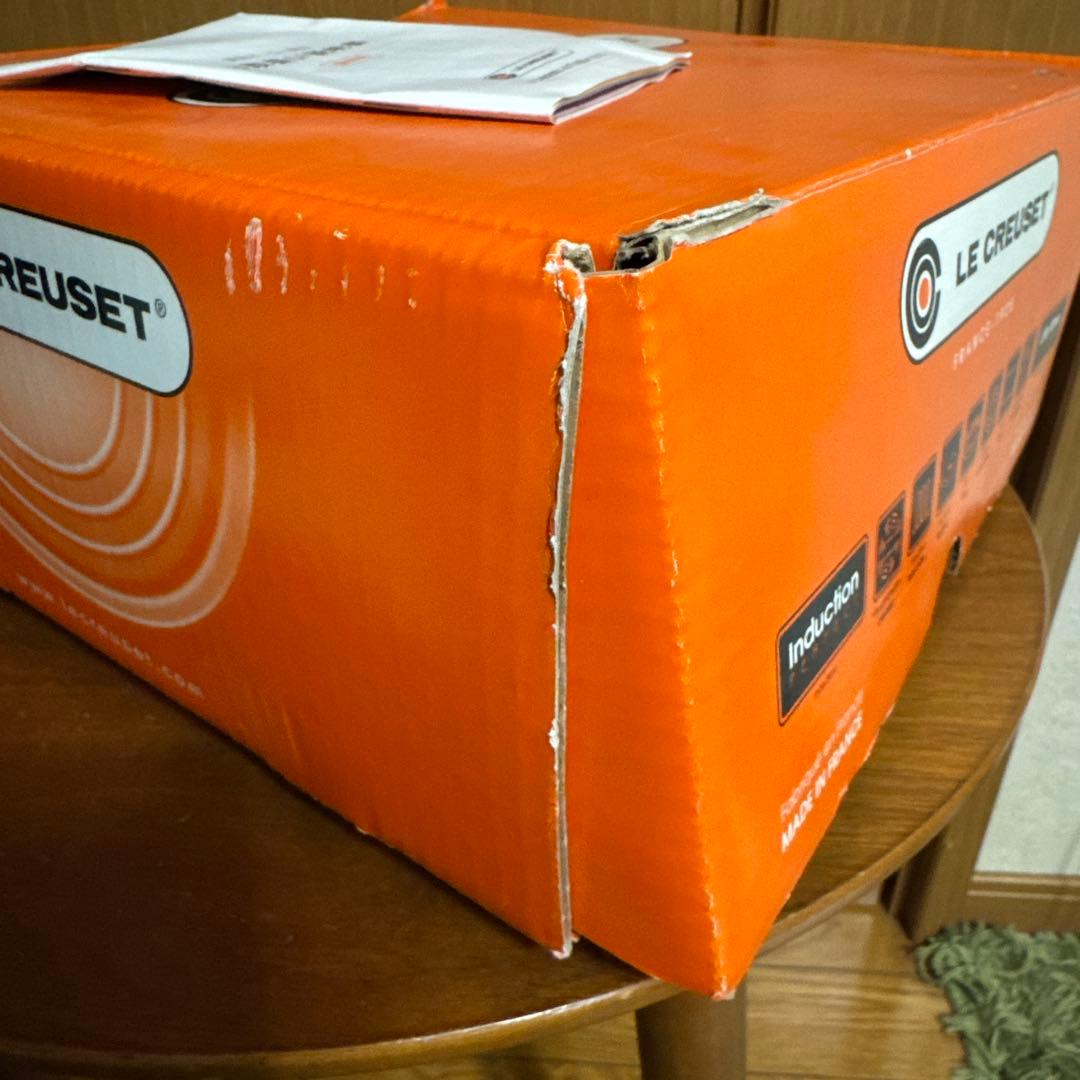 未使用 ルクルーゼ ココットオーバル 25cm ディジョンイエロー