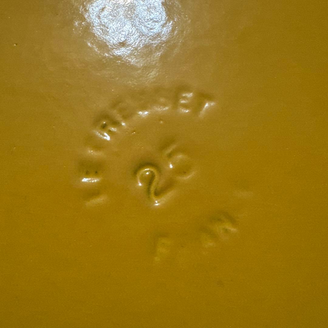 未使用 ルクルーゼ ココットオーバル 25cm ディジョンイエロー