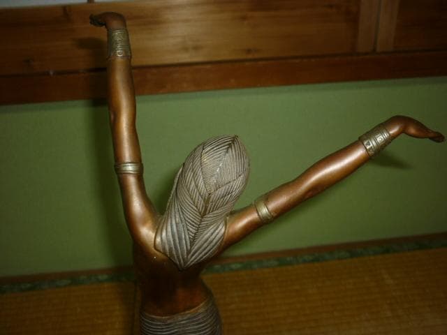 1930年頃定価40万◆D・H チパルス エジプトダンサー アールデコ ブロンズ