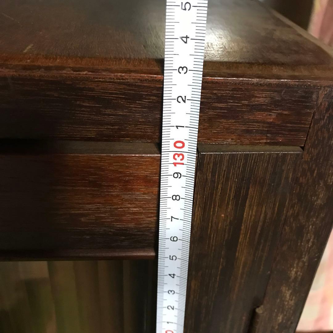 昭和レトロ　アンティーク書棚　匿名配送　頼める便で発送。値下げしました。