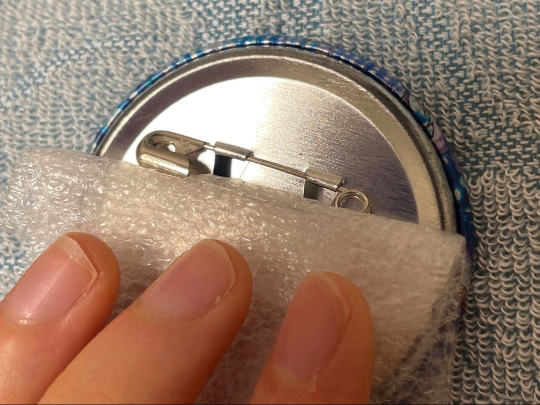 速水奏　ホロ缶バッジ　東急ハンズ　ホログラム　レア