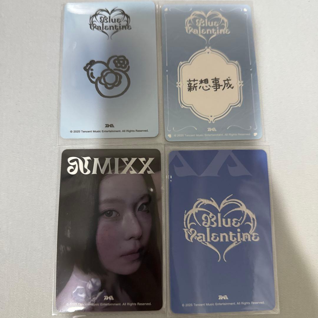 NMIXX Blue Valentine QQミュージック ギュジン トレカ - メルカリ