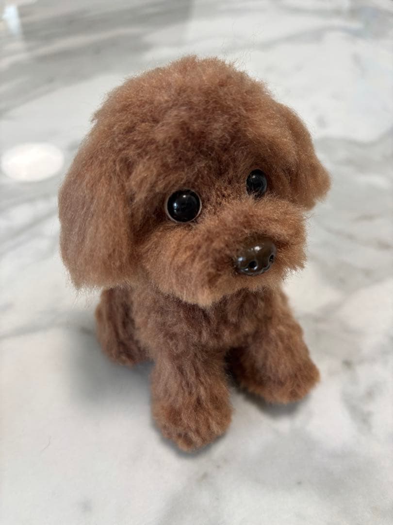 羊毛フェルト トイプードル（手乗りサイズ）