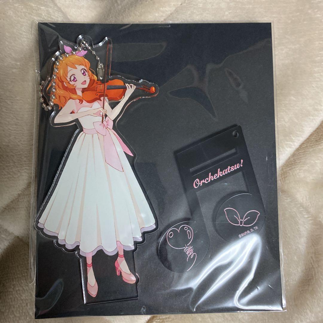 オケカツ！アクリルバッジスタンドキーホルダー　5種セット