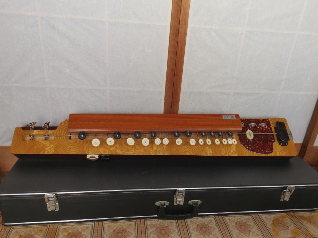 大正琴 琴伝流 ベース 松風 ハードケース＋コード(10M) 付