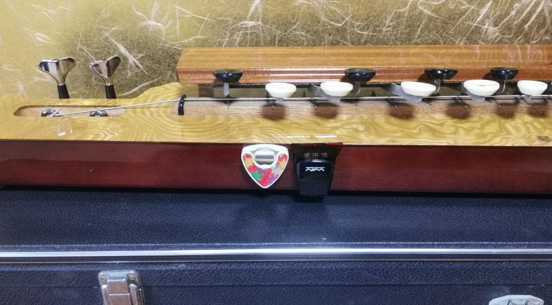 大正琴 琴伝流 ベース 松風 ハードケース＋コード(10M) 付