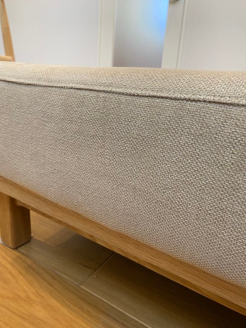 【最終価格】sieve シーヴ レクトユニットソファ オットマン ベージュ