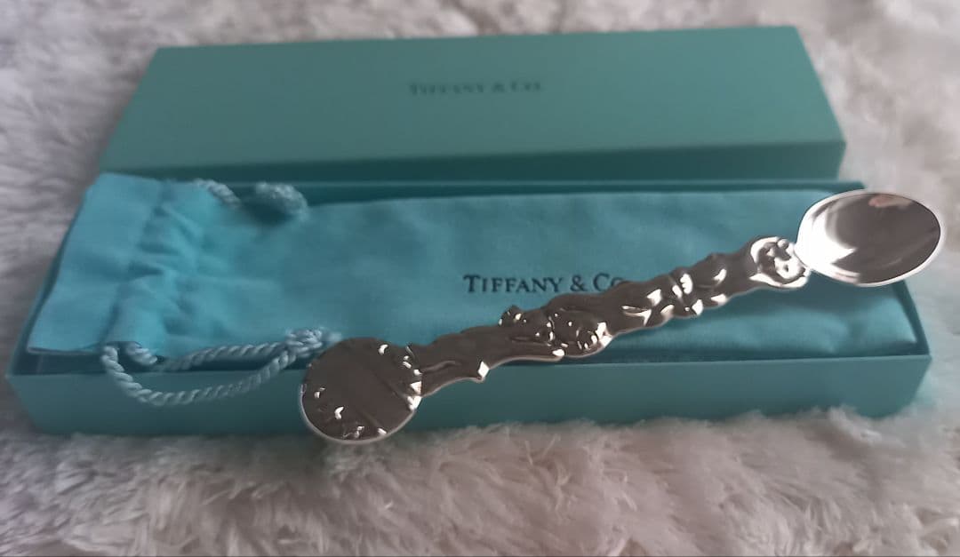 ティファニー　スターリングシルバー　925 スプーン　ベアモチーフ