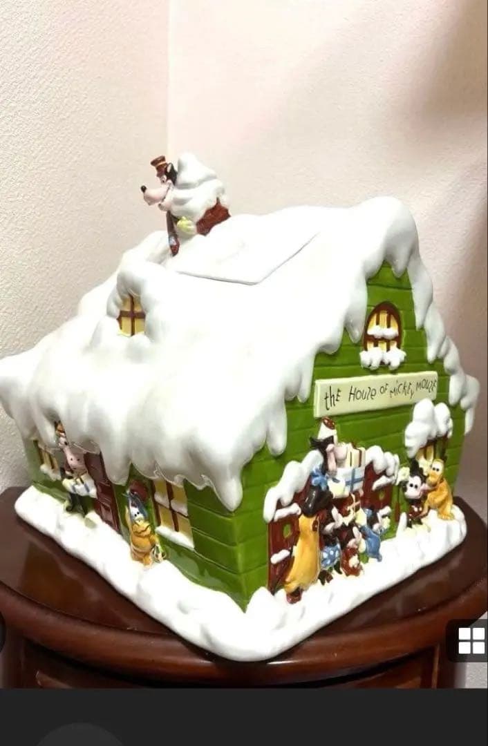 ハウスオブ ミッキーマウス クッキージャー 75周年記念 ビッグ フィギュア