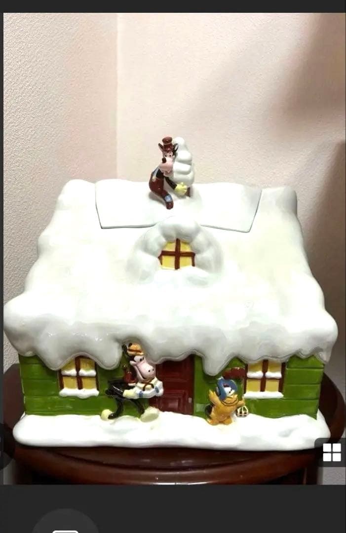 ハウスオブ ミッキーマウス クッキージャー 75周年記念 ビッグ フィギュア