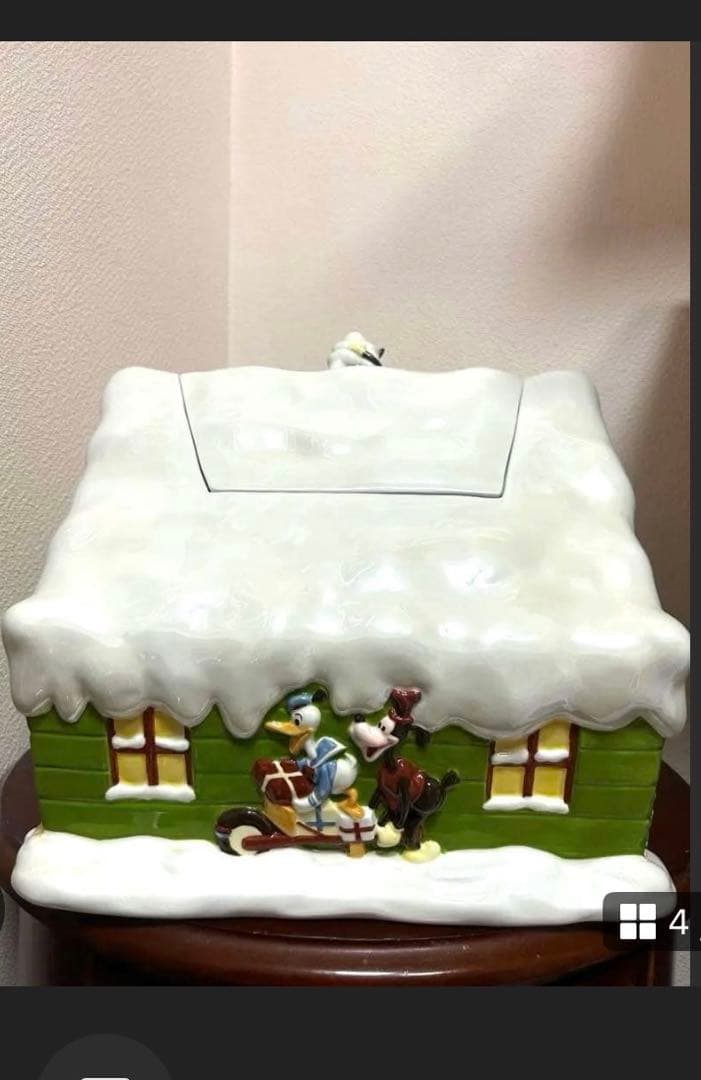 ハウスオブ ミッキーマウス クッキージャー 75周年記念 ビッグ フィギュア