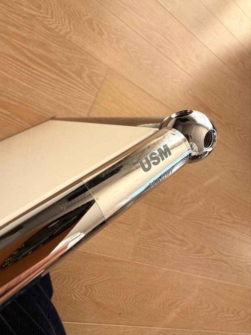 USM Haller ハラーシステム 純正 ホワイトパネル&ポール パーツ 部品