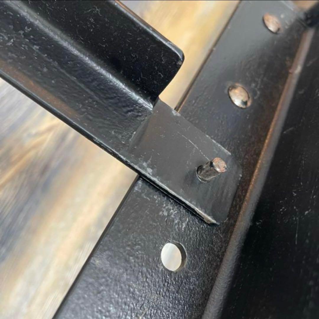 アンティークヴィンテージアイアンベッドフレームブラックブルックリン