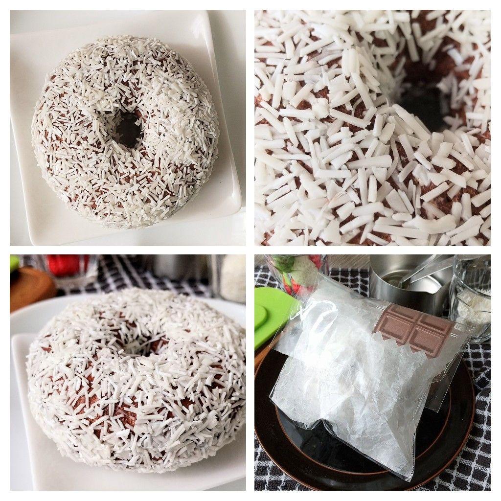 フェイクスイーツ ココナッツチョコドーナツ ココナツチョコレート 食品サンプル