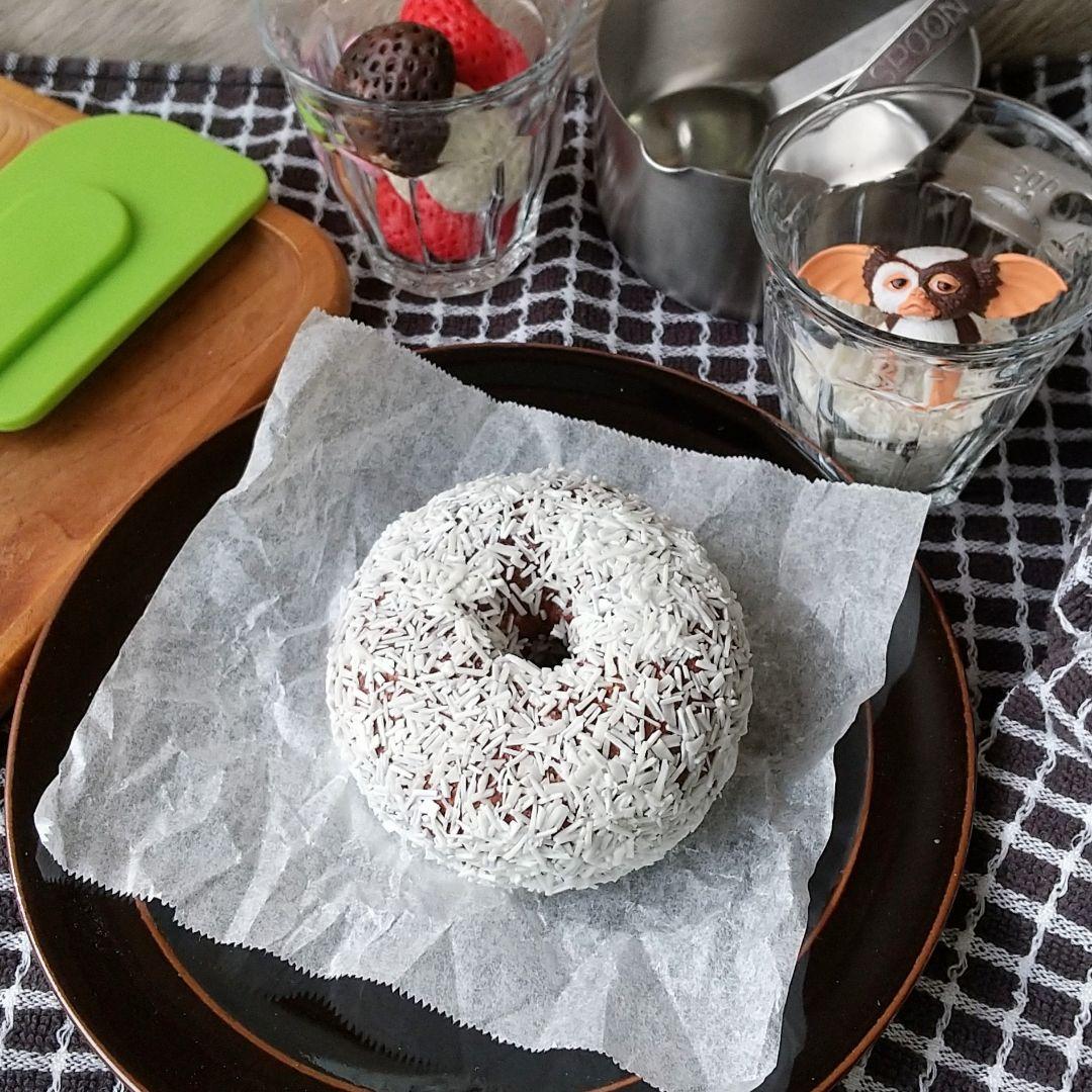 フェイクスイーツ ココナッツチョコドーナツ ココナツチョコレート 食品サンプル