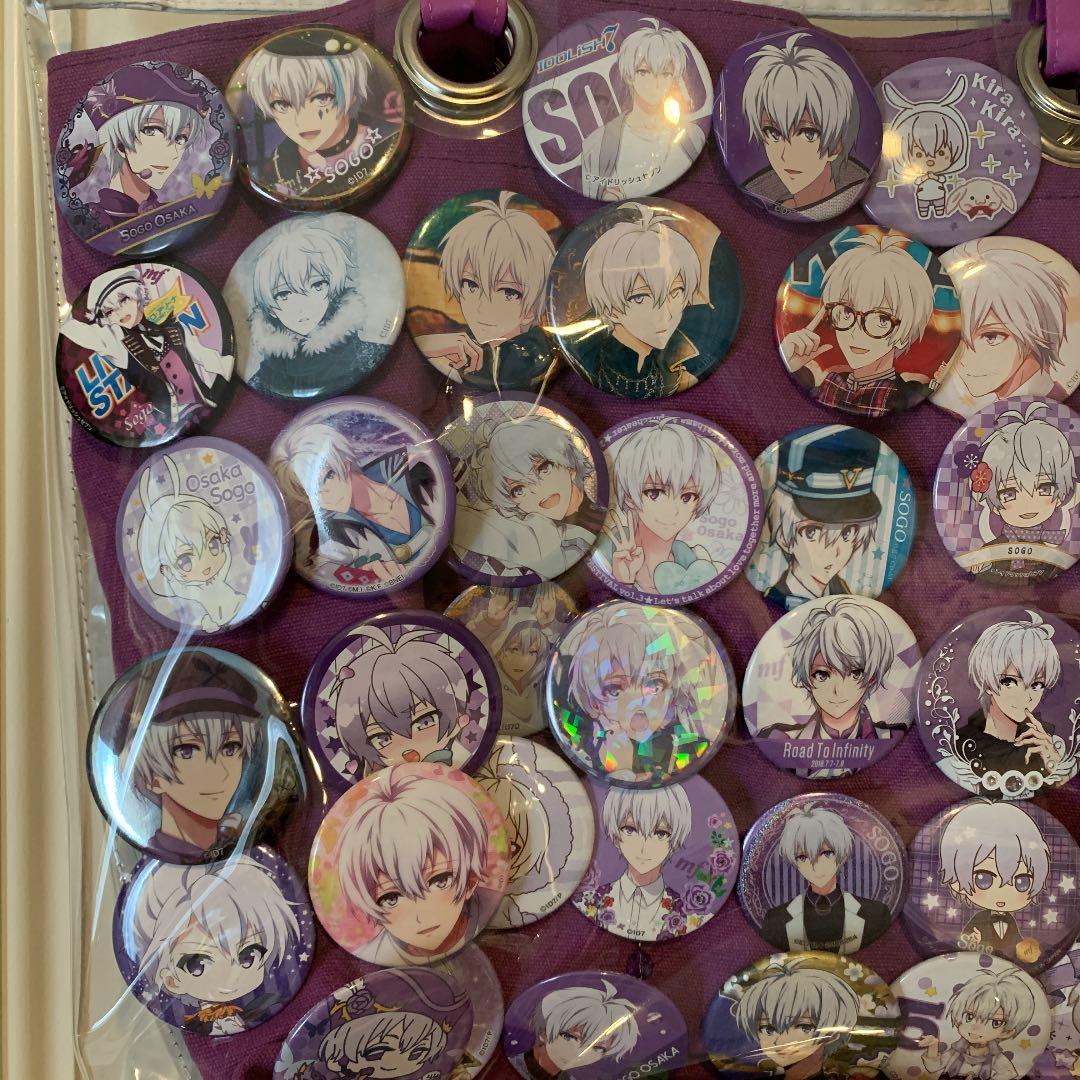 アイナナ 逢坂壮五 痛バック 缶バッジ72点付き お値引きあり - メルカリ
