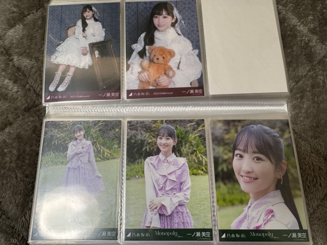 乃木坂 生写真 一ノ瀬美空 MVコンプ 5枚セット絶秒の1秒前〜ネーブル