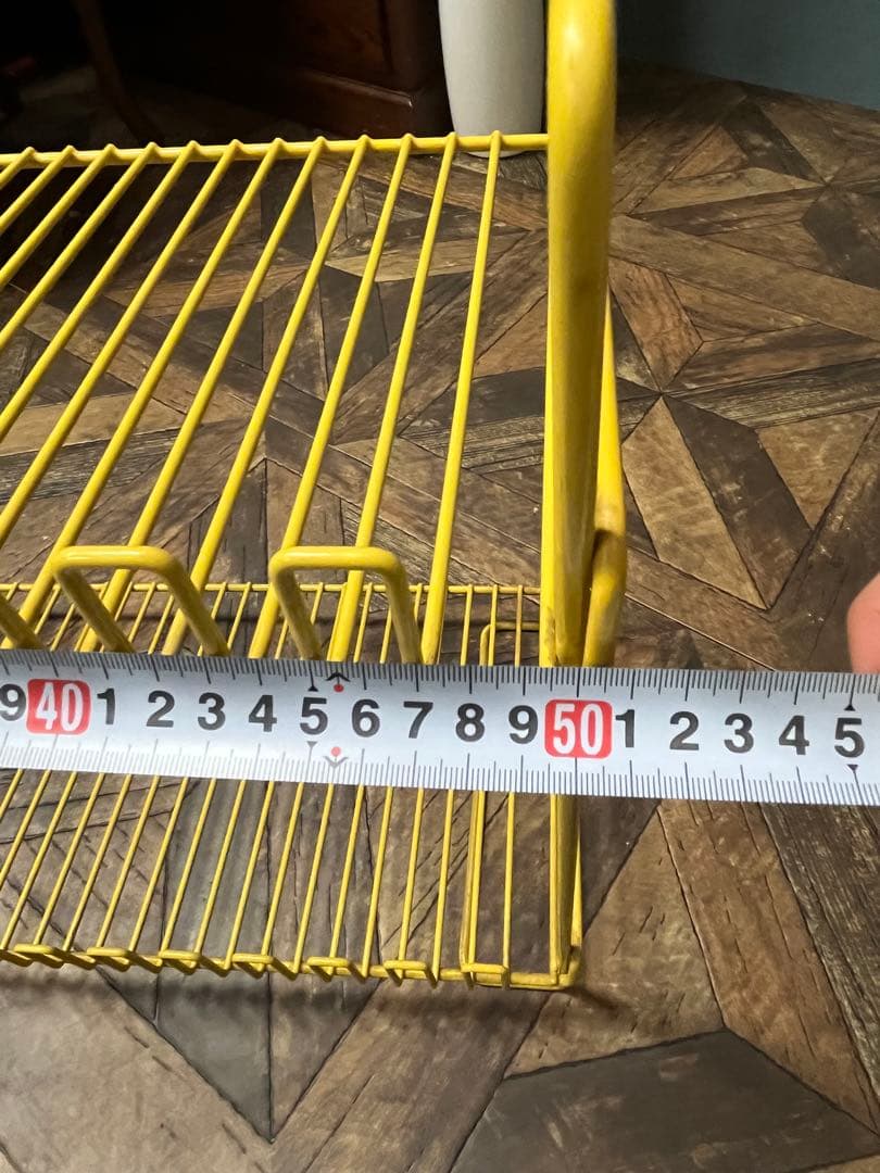 キッチン ラック 昭和レトロ レトロポップ インテリア 黄色