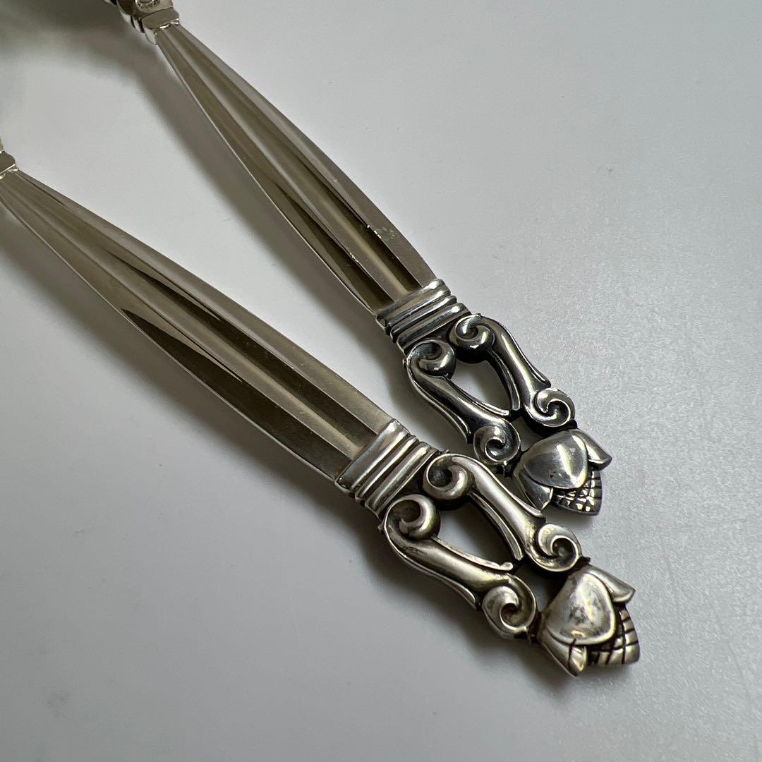 ジョージジェンセン　エコーンサラダフォーク2本180g 東Y7-0917⭐︎2F