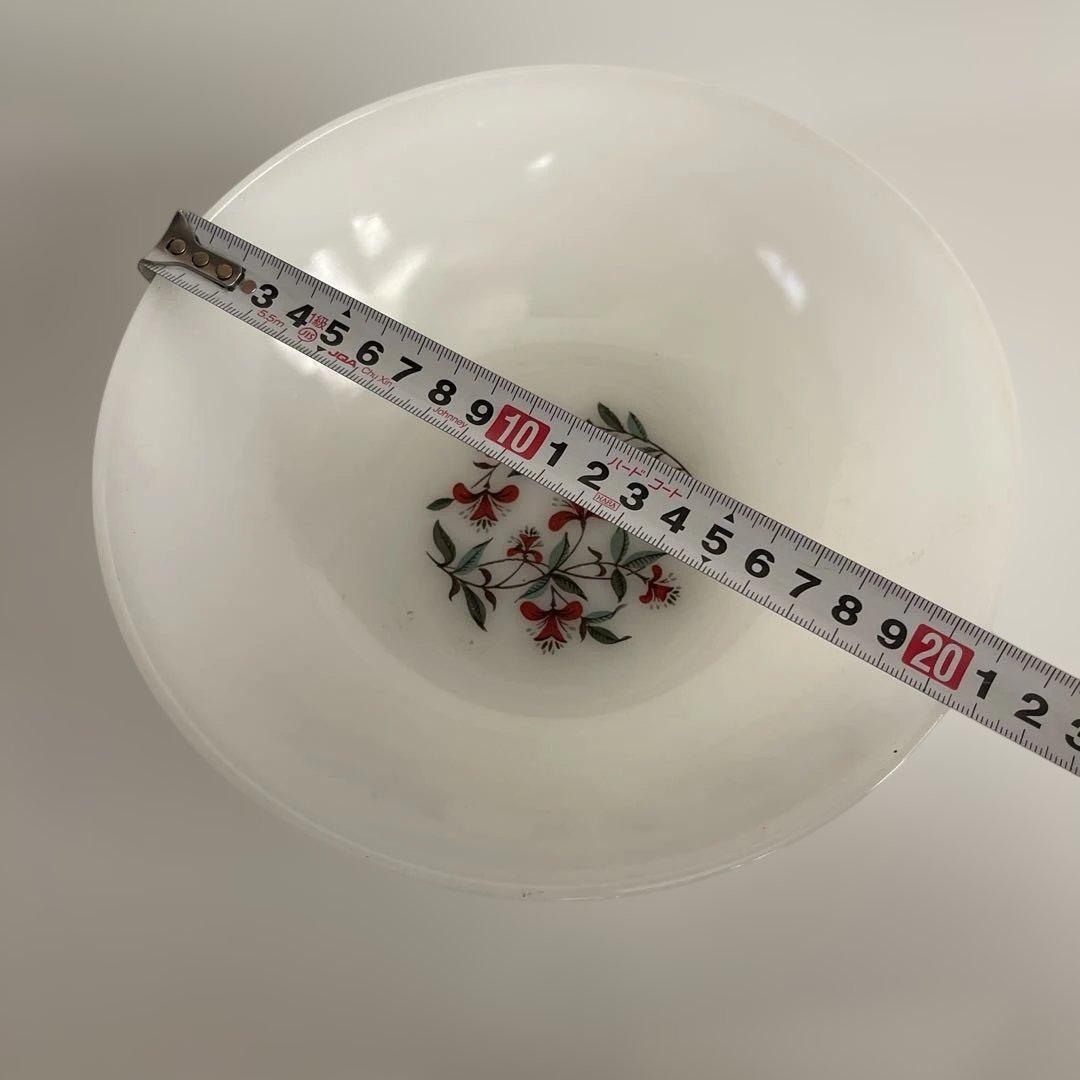 Fire King ファイヤーキングハニーサックル　プレート・ボウル10枚セット