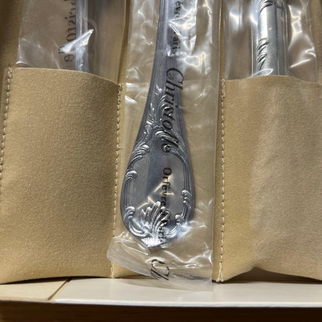 未使用　クリストフル　マルリー　カトラリー 6本セット