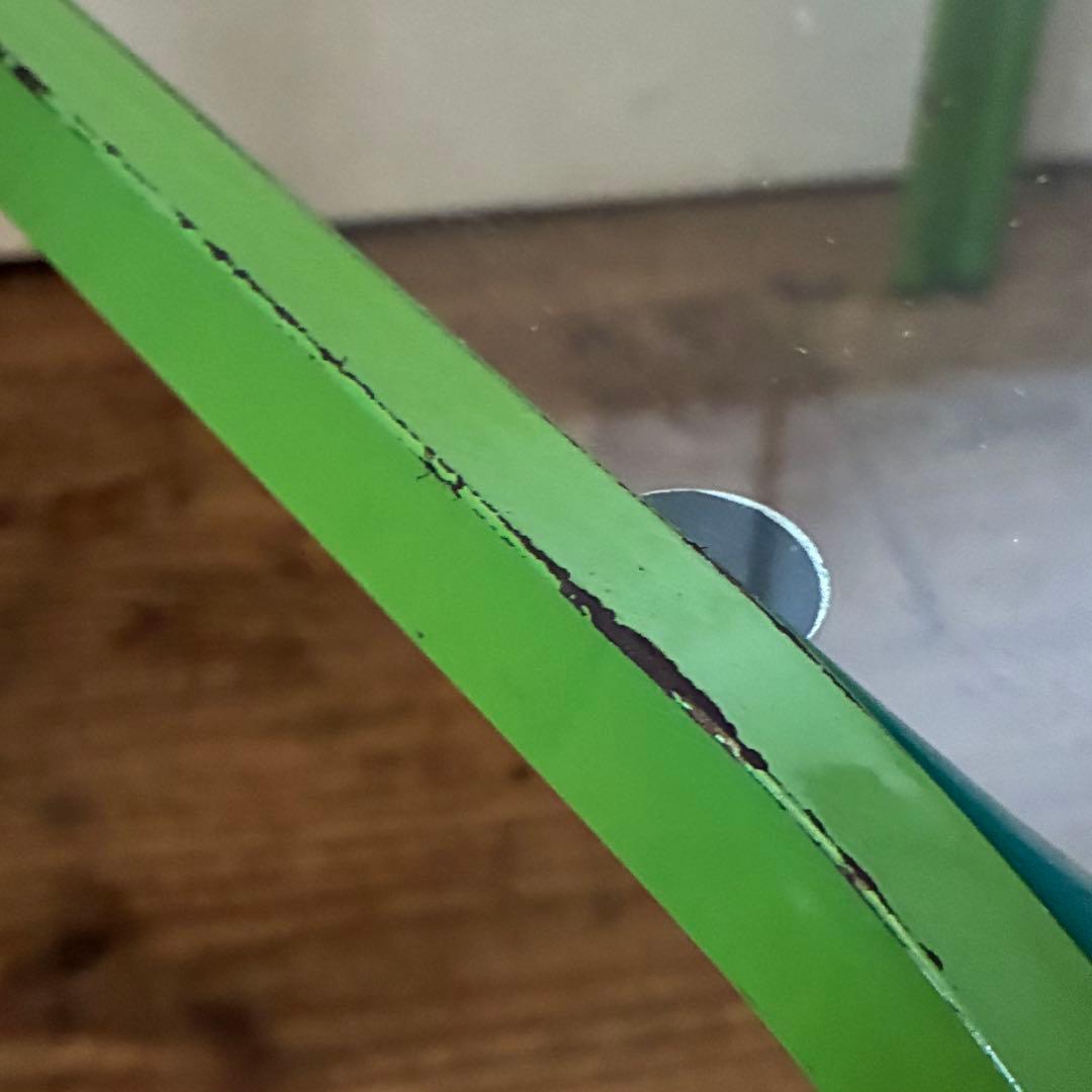 80’s-90’s ヴィンテージレトロ ガラステーブル