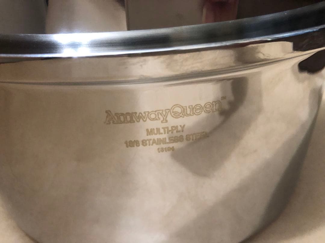 未使用　アムウェイ　クィーンクック　大フライパンと6Lシチューパンセット