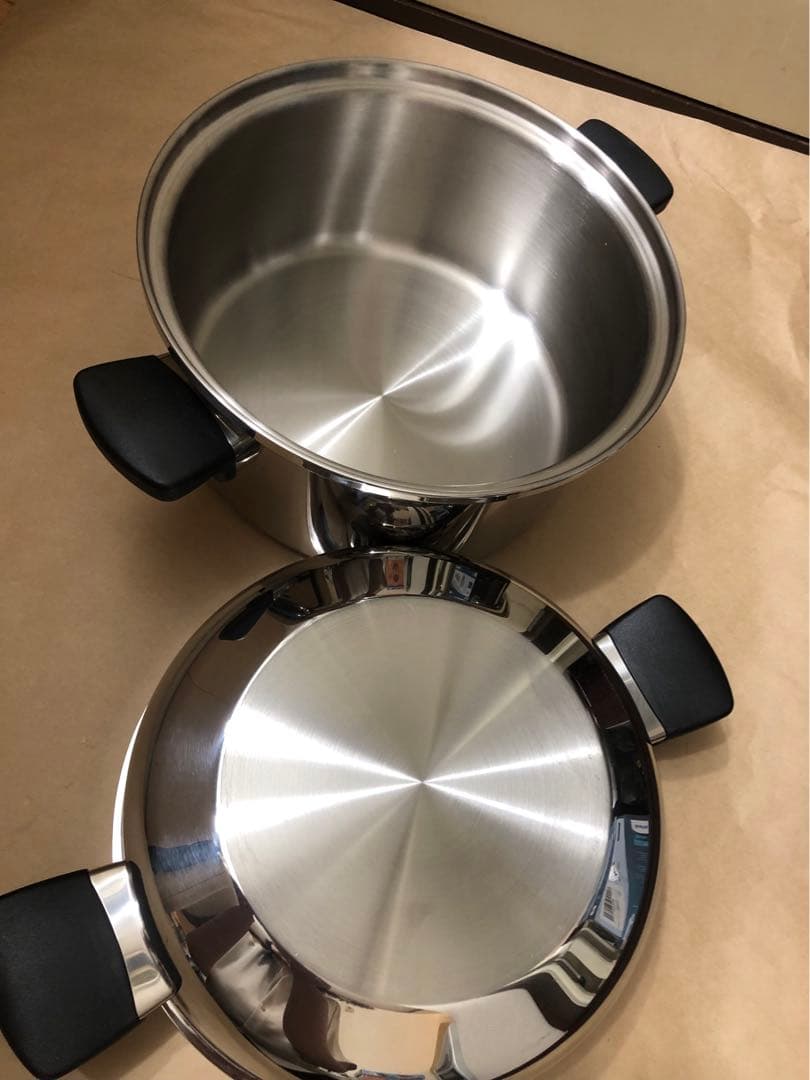 未使用　アムウェイ　クィーンクック　大フライパンと6Lシチューパンセット