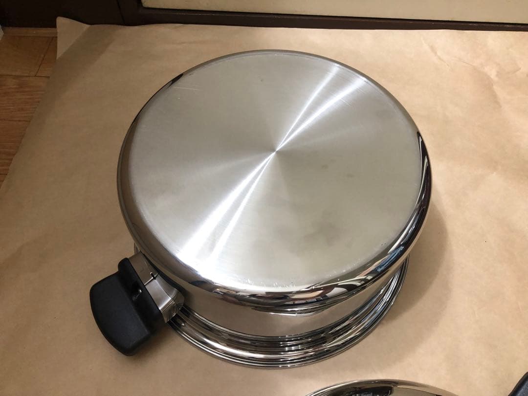 未使用　アムウェイ　クィーンクック　大フライパンと6Lシチューパンセット