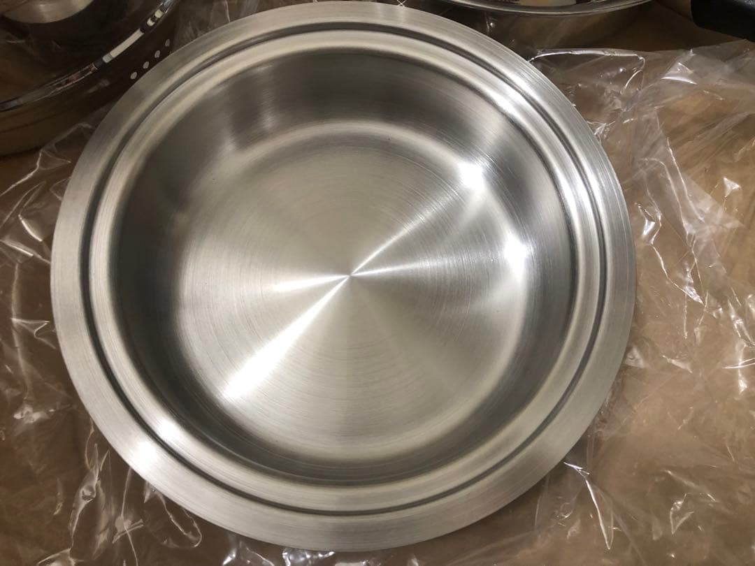 未使用　アムウェイ　クィーンクック　大フライパンと6Lシチューパンセット