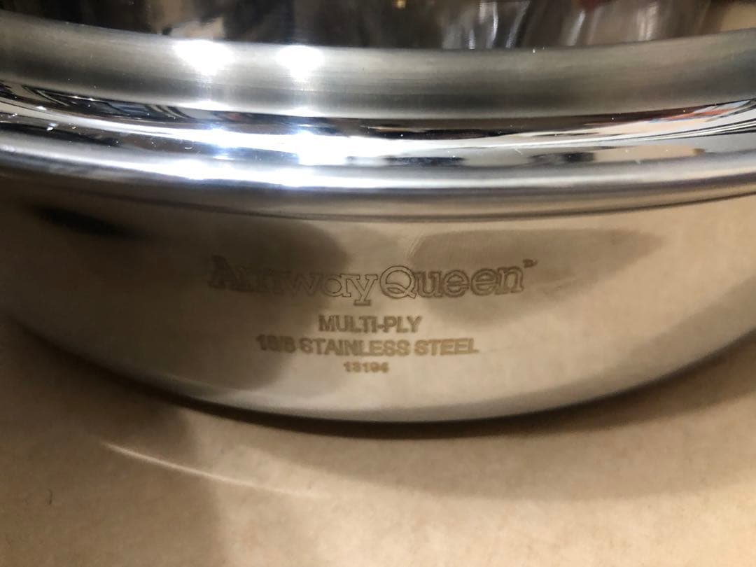 未使用　アムウェイ　クィーンクック　大フライパンと6Lシチューパンセット