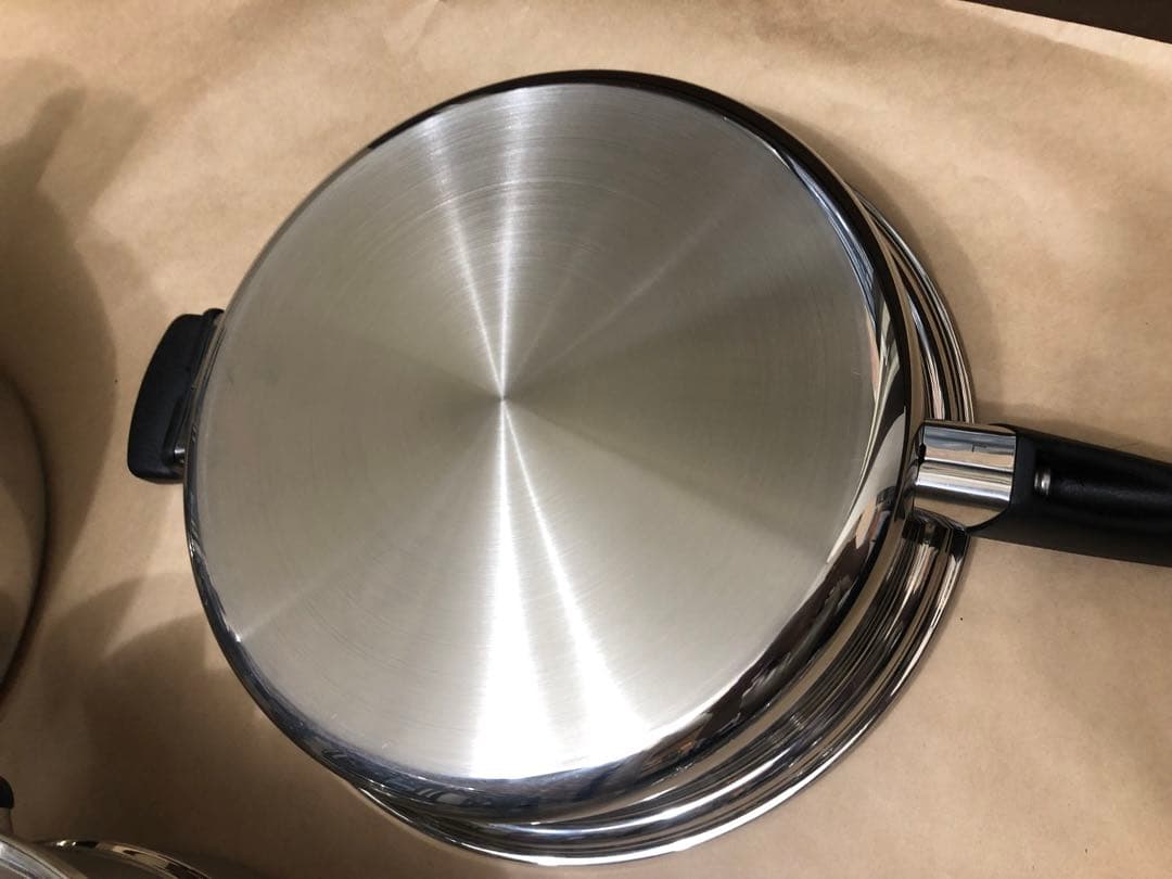 未使用　アムウェイ　クィーンクック　大フライパンと6Lシチューパンセット