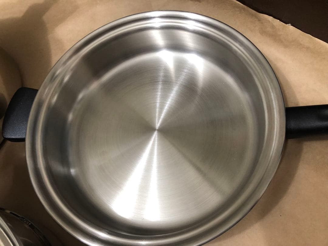 未使用　アムウェイ　クィーンクック　大フライパンと6Lシチューパンセット