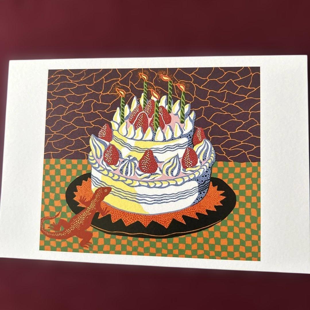 草間彌生 Hello ポストカード 1989年 - メルカリ